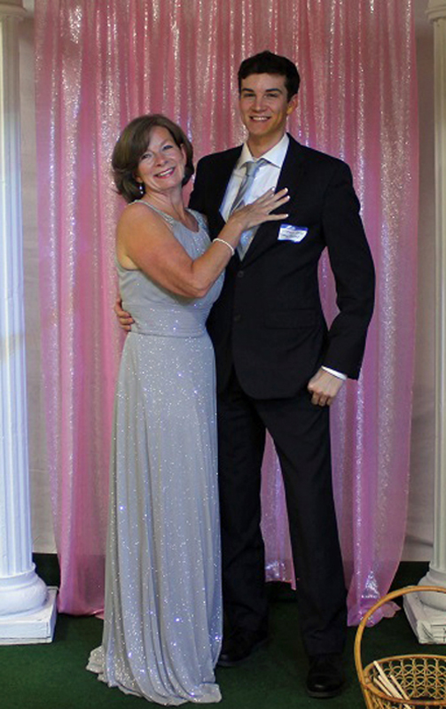 Always look as good as you want!  P.S. That's my handsome youngest son with me.