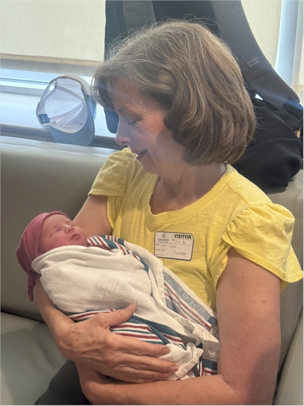 The happiest days are when babies are born.  Even happier when grandbabies are born! P.S. I have 14 of them!
