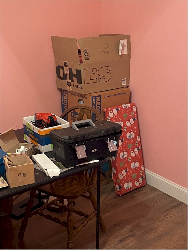 If you have to, hide your grandchildrens' Christmas presents at a friend's house! They'll never think to look for them there...
