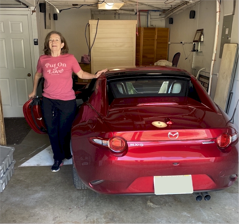 Don't have a garage? Knock some walls down and make one!