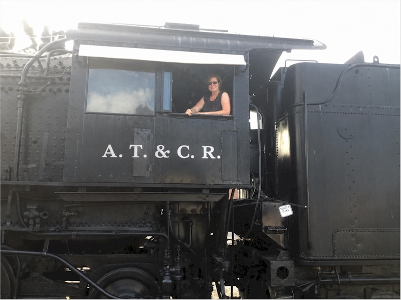 Take a ride on the Atchison, Topeka, & Clara Ruth!