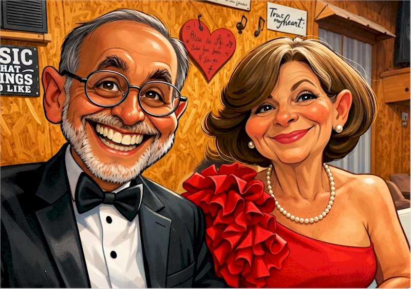 Go on a date with a man with big ears and teeth.